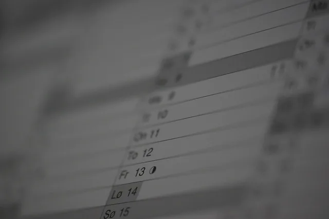 week, date, calendar, time, calendar, calendar, calendar, calendar, calendar. The set formula for combining closure layers into a single workday count